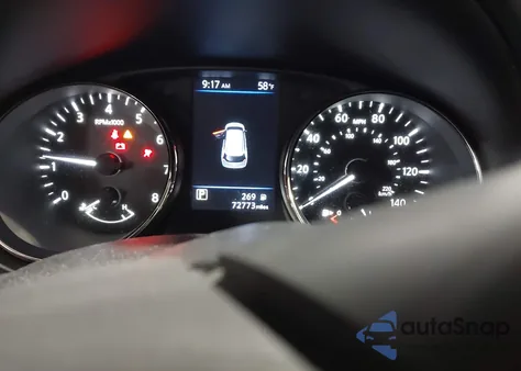 2020 Nissan Rogue Sv Intelligent Awd z USA, uszkodzony, nr VIN JN8AT2MV9LW135366